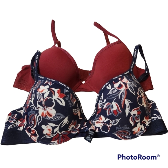 Nautica Other - 2 Nautica Push up Bras Sz 36C